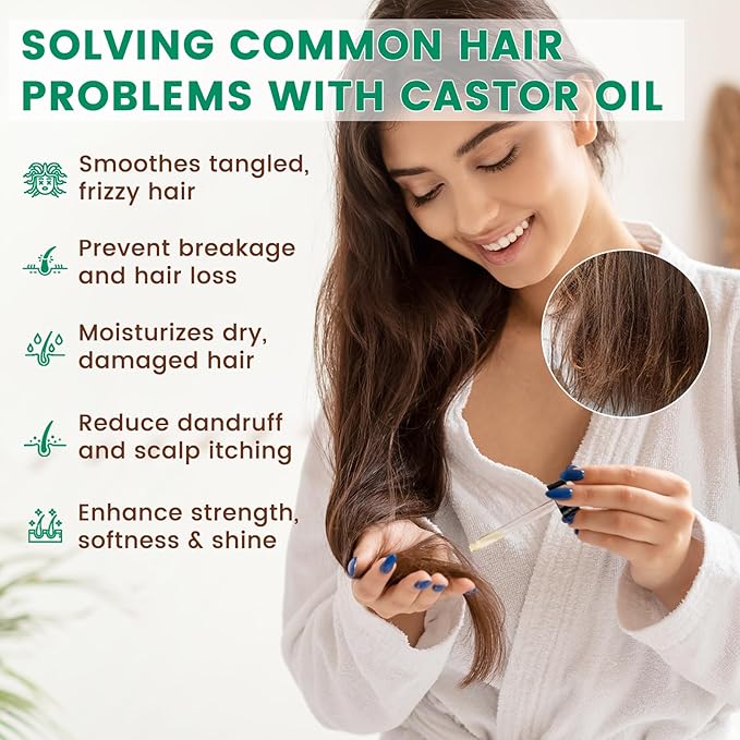Basil Body Oil 8.8fl.oz and 4fl.oz Organic Cold Pressed Castor Oil