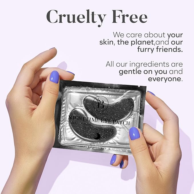 Nighttime Under Eye Patches for Puffy Eyes and Dark Circles, Gel Eye Masks with Collagen, Retinol & Vitamin E, Deeply Moisturizing, Bridesmaid Gifts, Gifts for Teens, Anti Wrinkle Patches(30 Pairs)