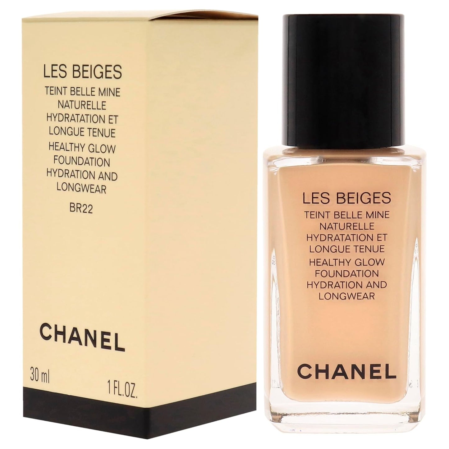 Les Beiges Healthy Glow Foundation - BR22 by Chanel for Women - 1 oz Foundation