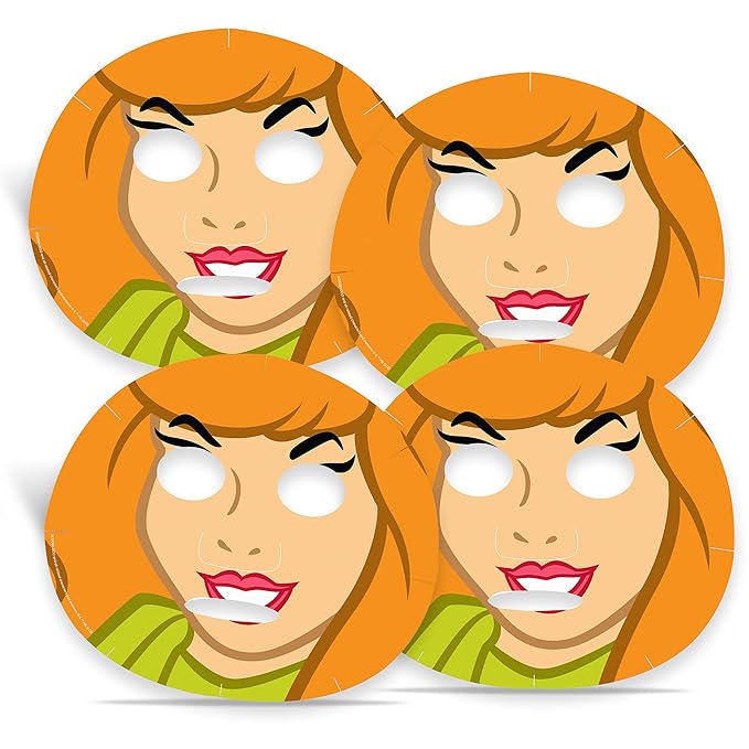 MAD Beauty Warner Scooby Doo Daphne Cosmetic Sheet Mask x 4