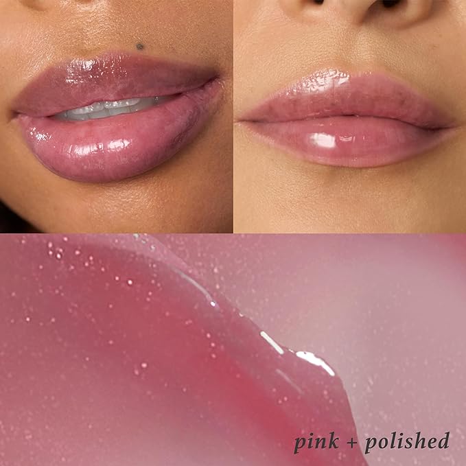 Julep 24/7 Lip Treatment – Hydrating & Glossy Lip Balm and Lip Sleeping Mask with Shea Butter – Moisturize, Protect & Soothe – Vegan & Cruelty-Free - Pink & Polished