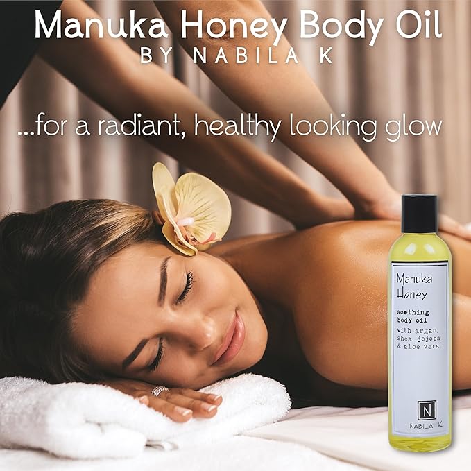 Nicotiana (Tobacco Flower Scent) Body Oil, 9 oz Moisturize & Nourish with Argan & Coconut Oil - Vitamin C Enriched - Naturally Derived, Vegan-Friendly