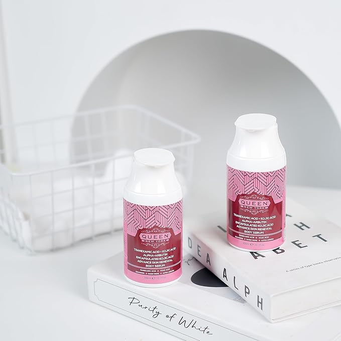 QUEEN TRANEX LOTION | MILKY Body Serum- Kojic Acid Alpha Arbutin Glycolic Acid Salicylic Acid Niacinamide