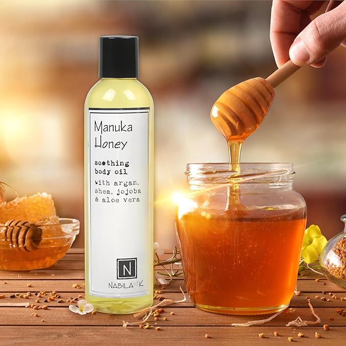 Nicotiana (Tobacco Flower Scent) Body Oil, 9 oz Moisturize & Nourish with Argan & Coconut Oil - Vitamin C Enriched - Naturally Derived, Vegan-Friendly