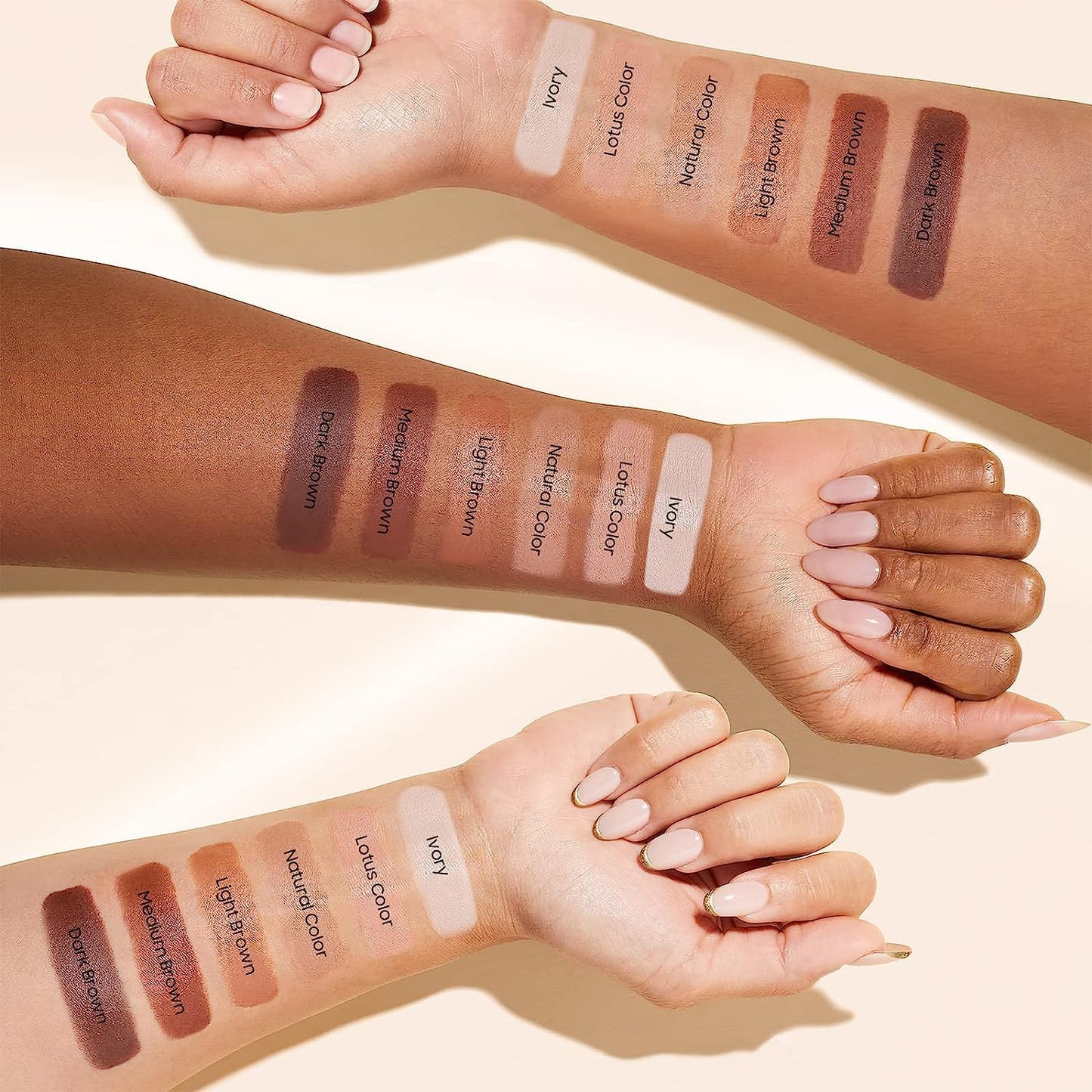 2023 Upgrade Contour Stick, 2 Colors Double-end Contour Highlighter Stick Contour Stick Face Highlighter Contour Makeup Contouring Sticks Cream Concealer (Ivory, Dark Brown)