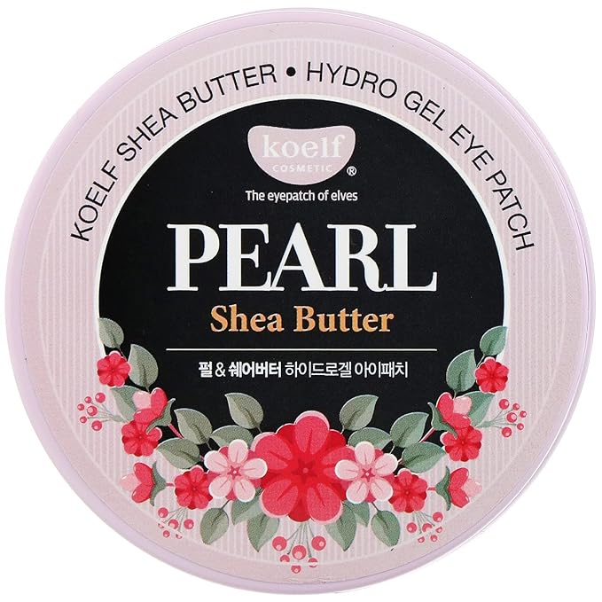 Koelf Pearl & Shea Butter Hydrogel Eye Patch, 60 Patches