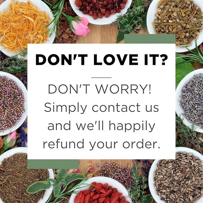 Organic Red Clover Blossoms 8 oz. (227g), USDA Certified Organic Red Clover Blossom Tea, Whole