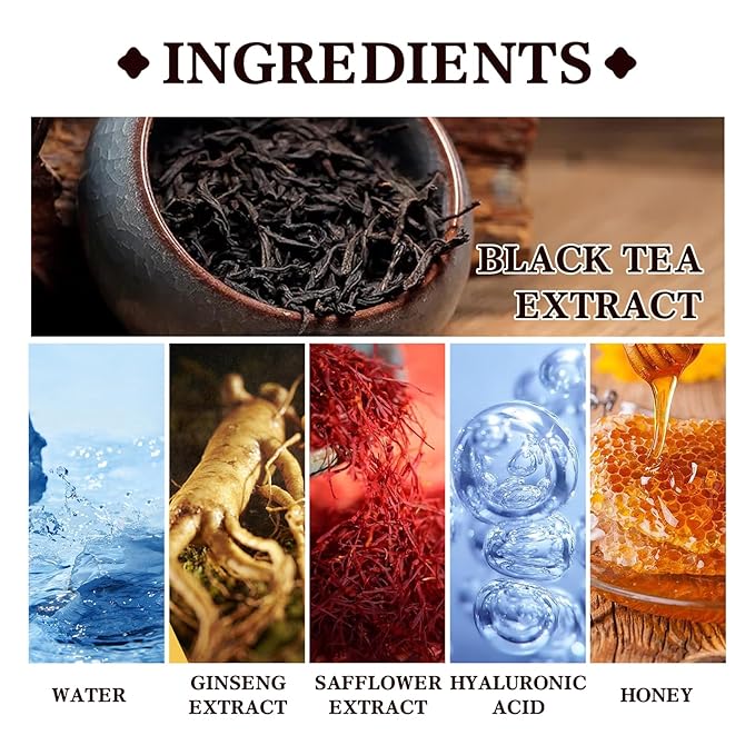 2PCS Black Tea Mask, Black Tea Face Peeling Mask, Black Tea Skinning Peel Off Face Mask, Black Tea Extract Cleansing Mask, Firming Overnight Mask