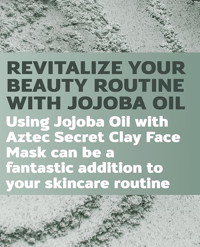 Aztec Secret 100% Pure Jojoba Oil, 2 OZ - Deep Hair & Skin Moisturizer - Cold-Pressed and Unfiltered