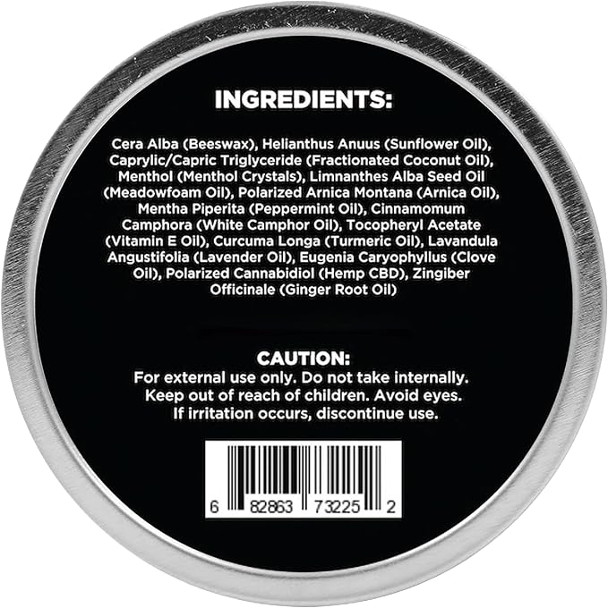 Intensive Sore Joint & Muscle Balm - Deeply Penetrating Joint and Muscle Rub with Enhanced Absorption Arnica and Hemp Extracts plus Ginger Turmeric & Lavender - Fast Acting Non-Greasy Formula - 2 Pack
