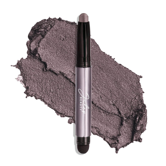 Julep Eyeshadow 101 Cream-to-Powder Waterproof Shadow Stick – Smoky Amethyst Shimmer – Long-Lasting, Crease-Proof, Rich Purple Shimmer Cream Eyeshadow with Built-in Smudger
