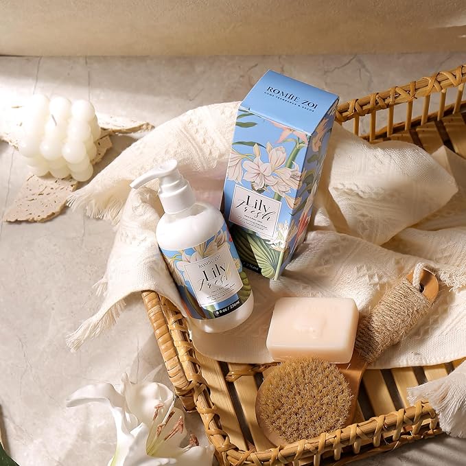 Daily Hand & Body Lotion with Moisturizing Shea Butter for All Skin Type- Lily Fresh - 236 ML / 8 FL OZ