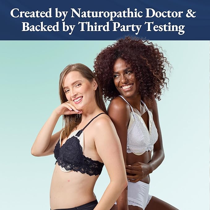 QUEEN OF THE THRONES Castor Oil Pack for Breast (Small) - Heatless, Less-Mess, Reusable - Organic Cotton Flannel, Comfort Fit, Soft Straps & Naturopathic Doctor Designed (Castor Oil Sold Separately)