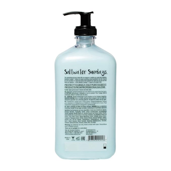 Devoted Creations Saltwater Sundays Moisturizer 18.25 oz