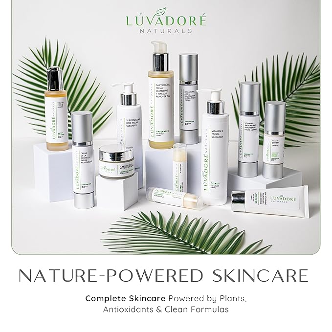 Vitamin C Serum for Face & Neck 2oz - 20% Vit C Serum Face, Reduces Dark Spots, Firms Skin with Orange Stem Cells, Plant Based Vitamin C, Anti-Aging, Natural Clean Beauty