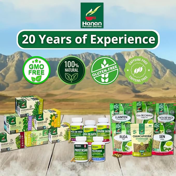 Hanan Chanca Piedra Loose Leaf Herbal Tea 4.2oz 120g of Stone Breaker 40 Grams Each of All-Natural Chancapiedra Plant Leaves and Stems Grown in Peru - Pack of 3