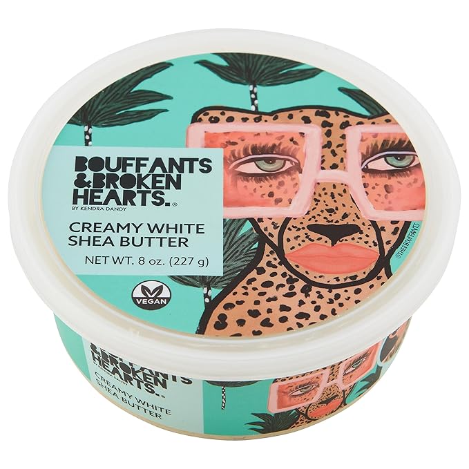 Bouffants Bundle - African Black Soap Bar (16oz) | Creamy White Shea Butter (8oz)