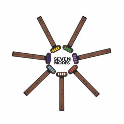 GLO24K 7 Color LED Super Wand plus Hydra Gel for Radiant, Glowing Skin on the Face, Neck, and Around the Eyes