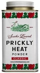 Snake Brand Prickly Heat Cooling Powder, Good for Heat Rash, 1 Can (Classic, 140g)