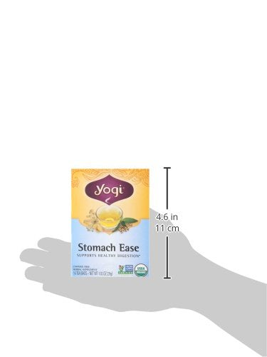 Yogi Tea Stomach Ease, Herbal Supplement, Tea Bags, 16 ct
