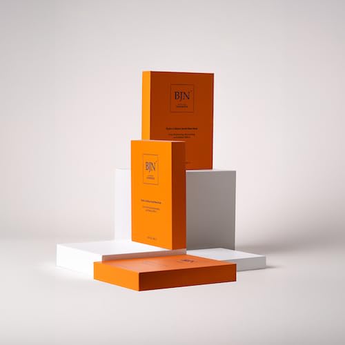 Luxury (5pack) Hydro Cellulose Lotion Facial Sheet Masks for Skin Care & Beauty - Natural Ingredients for Deep Hydration, Moisturizing, Rejuvenation, and Radiance