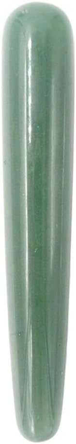 SUPVOX Jade Massage Wand Anti Aging Facial Massager Crystal Massaging Scraping Tool for Face Puffiness Pain Relief