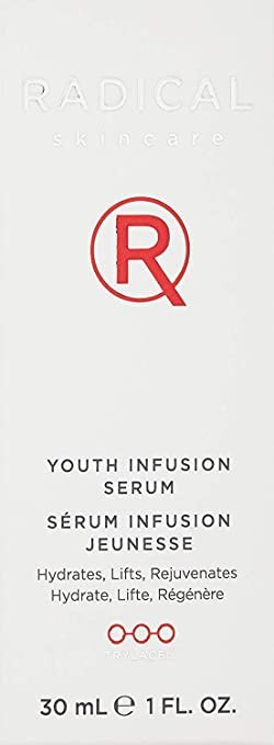 Radical Skincare Youth Infusion Serum - Evens Skin Tone, Reduces Fines Lines & Wrinkles - Hydrates & Smooths Skin - For All Skin Types Including Sensitive Skin - Paraben Free (1 fl oz, 2 Pack)