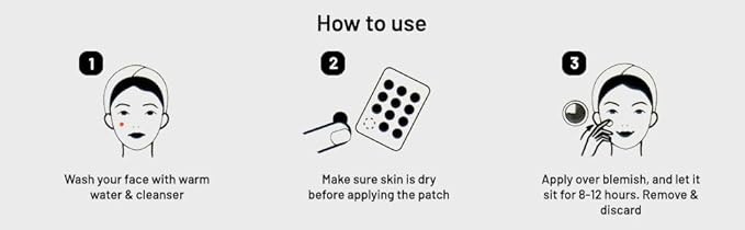 Celavi Acne Spot Treatment Hydrocolloid Patch (60 Count)