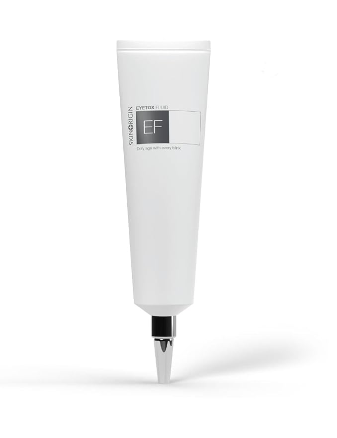 EyeTox Fluid Advanced Eye Cream Serum with Peptides & Ceramides | Anti-Aging Under Eye Treatment for Dark Circles, Puffiness & Wrinkles | Premium Dermal Filler Alternative Eye Care Solution