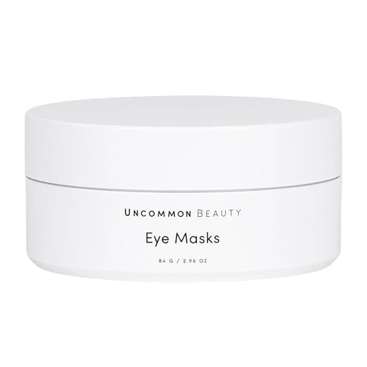 Eye Masks - Softening and Smoothing Under Eye Masks - All Skin Types, Vegan, Cruelty Free, Fragrance Free, 30 Count