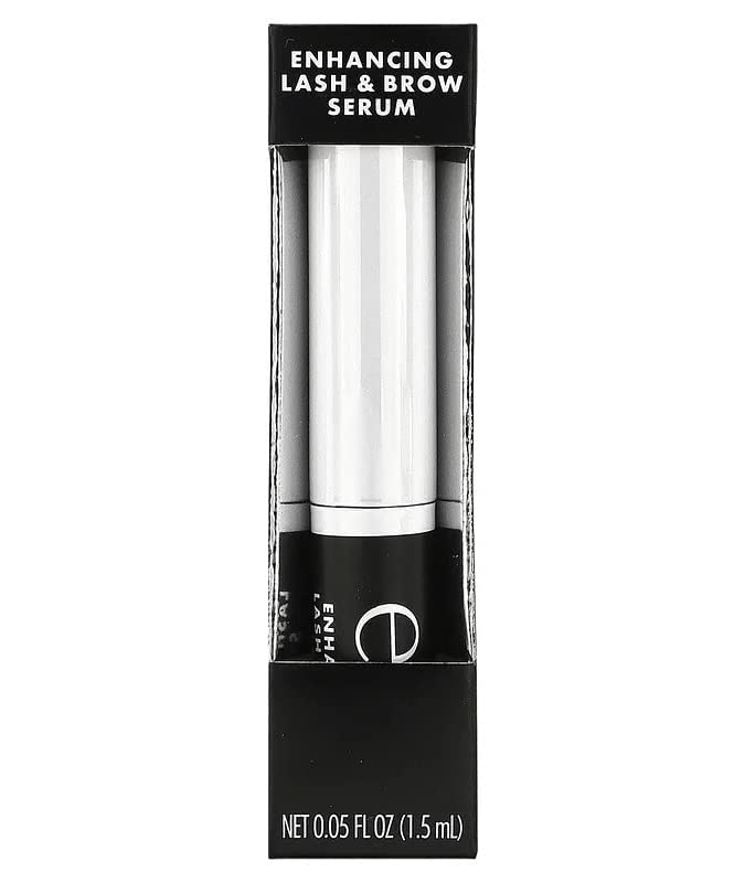 e.l.f. SKIN Enhancing Lash & Brow Serum Mini, Promotes Longer-Looking Lashes & Brows, Nourishing & Conditioning Formula, Clear