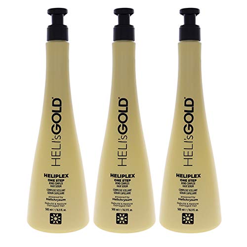 Heliplex One Step Hair Serum for Unisex - 16.9 oz Serum - Pack of 3