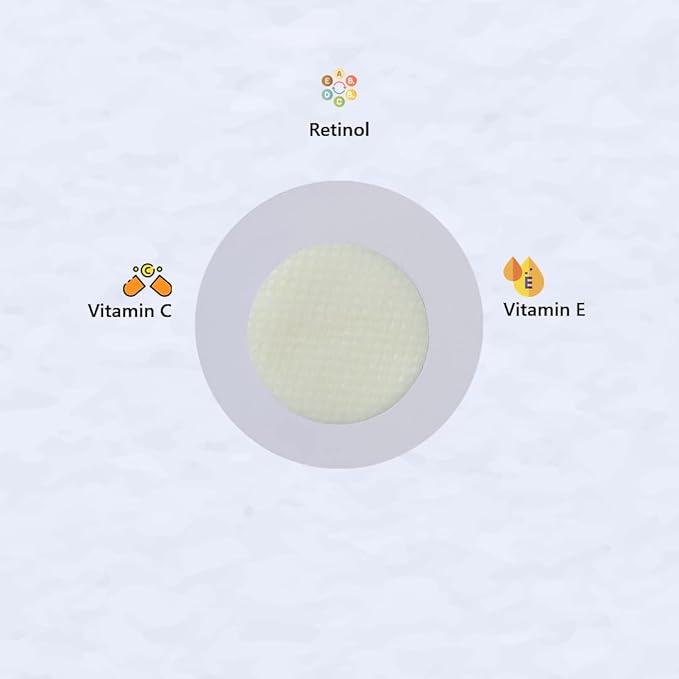 Retinol 0.5% Timeless Pads for Face - Pack of 60 Face Pads – Vitamin C, E Face Pads – Advanced Brightening & Anti-Aging Pads - Reductions in Fine Lines, Wrinkles, & Uneven Skin Tone