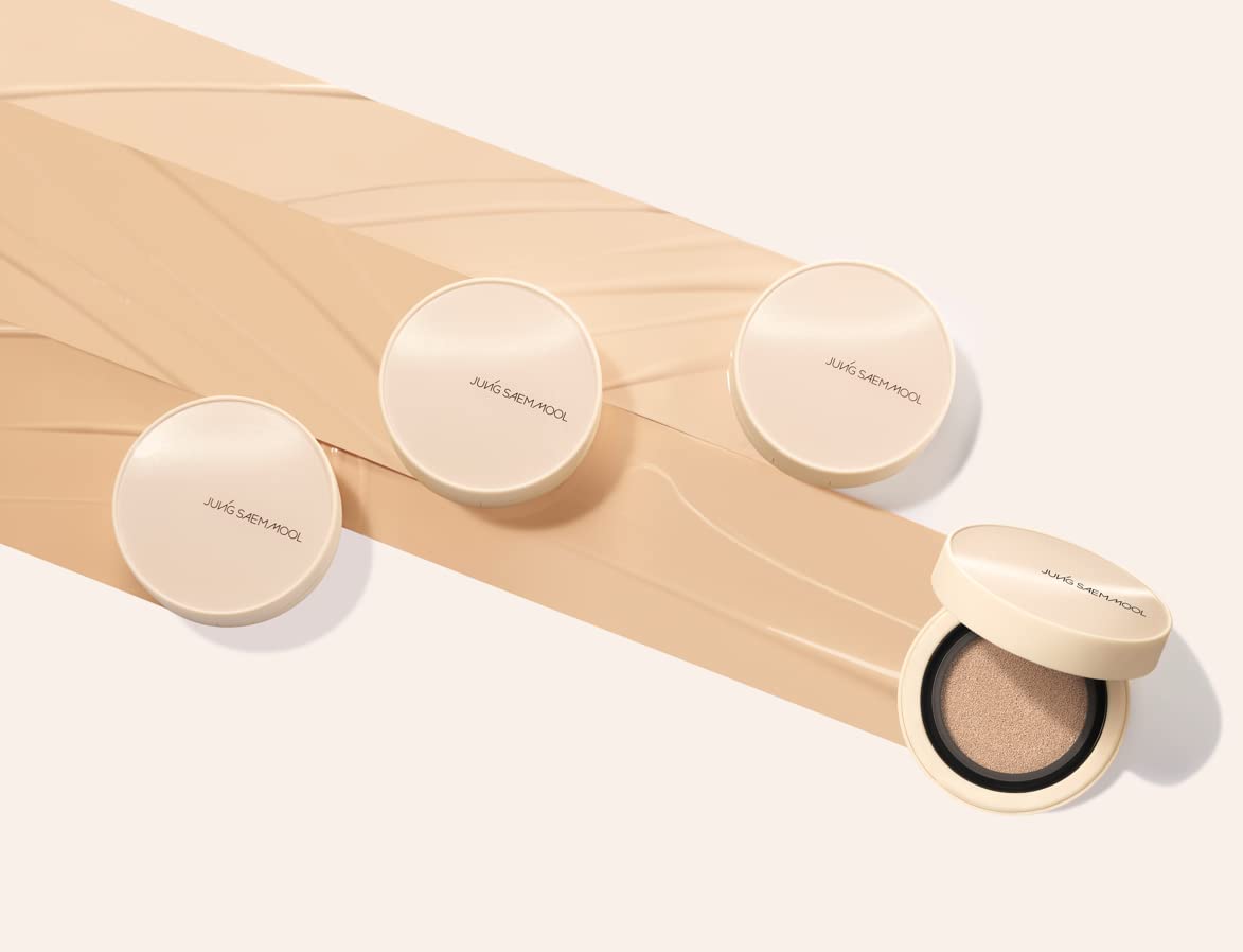 [JUNGSAEMMOOL OFFICIAL] Skin Nuder Cover Layer Cushion 19 (Fair Light) | Refill Included | Delicate Cover | All-day Lasting | Makeup Artist Brand