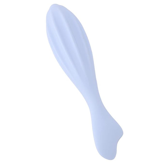 Silicone Handheld Face Massage Face Roller, Face Roller for Face and Eye Face Beauty Roller, Face Roller Beauty Silicone Massage Tool for Men Women Mothers Day Gifts,(Blue)