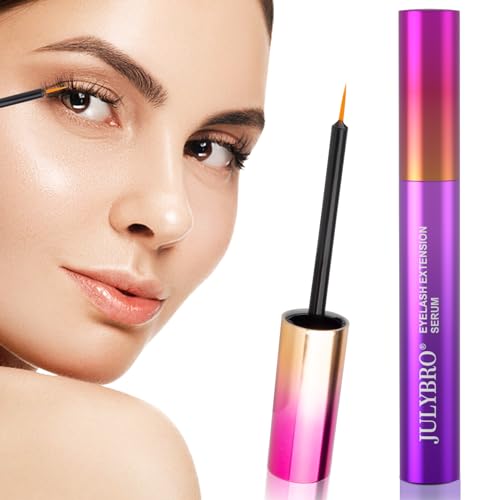 Eyelash Growth Serum, Rapid Lash Enhancing Serum with Natural Ingredients for Longer, Fuller Thicker Looking Lashes Vegan & Cruelty-Free Lash Enhancer Safe for Sensitive Eyes