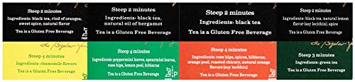 Bigelow Tea Variety Pack 8 Flavor Assortment 64-Count Boxes (Pack of 6) Caffeinated Individual Green and Black Tea Bags, for Hot Tea or Iced Tea, Drink Plain or Sweetened with Honey or Sugar