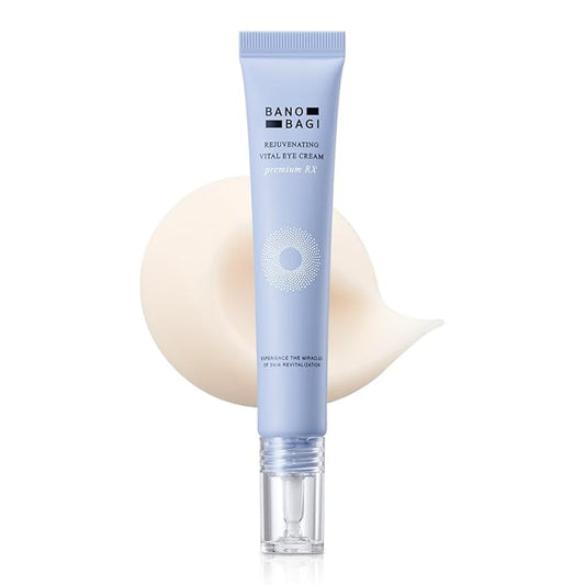 PDRN Eye Cream – Under Eye Cream for Puffiness and Bags, Korean Skin Care with Centella, Panthenol & b-PDRN | Firming & Hydrating, Fragrance-Free, 0.5 fl oz