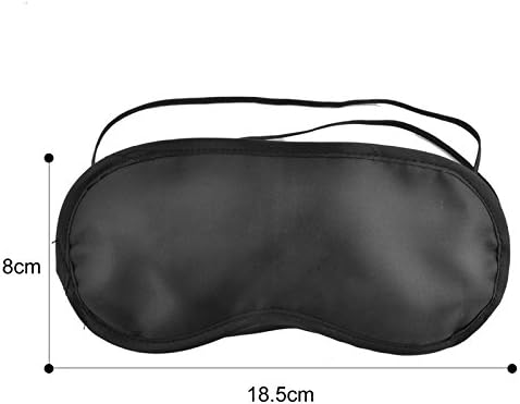 Coobbar 10PCS Travel Rest Eye Sleeping Mask Satin Blindfold Soft Eye Shade Nap Cover Soft Eye Mask Shade Cover (Purple)