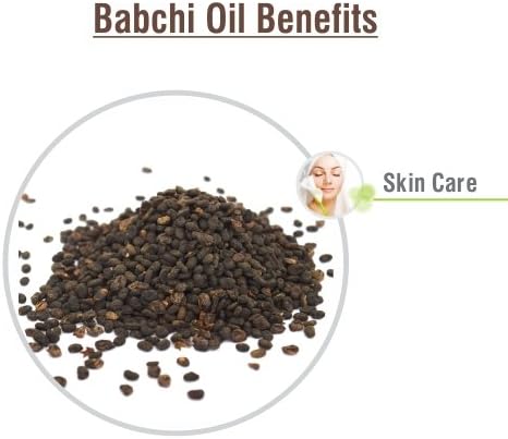 Salvia Babchi Oil (Psoralea Corylifolia) Pure & Natural Undiluted Uncut Cold Pressed Carrier Oil | Use for Aromatherapy | Therapeutic Grade (0.50 Fl Oz (Pack of 1))