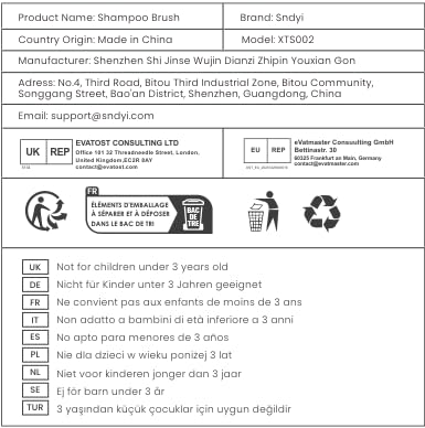 Sndyi Silicone Scalp Massager Shampoo Brush, Hair Scrubber with Soft Silicone Bristles, Scalp Scrubber/Exfoliator for Dandruff Removal, Wet Dry Scalp Brush for Hair Growth & Scalp Care, Khaki