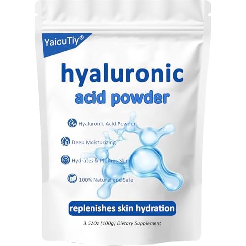 Hyaluronic Acid Powder – Ultra-Low Molecular Weight for Deep Skin Hydration | DIY Serums, Creams & Skincare