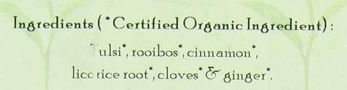 Davidson's Organics, Tulsi Rooibos Chai, Loose Leaf Tea, 16-Ounce Bag