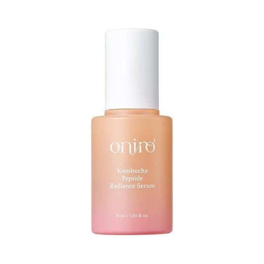 Oniro Kombucha Peptide Radiance Serum | Glycine Soja (Soybean) Peptide, Collagen Extract, Panthenol | Serum for a firm glow that won't crumble | Korean Skin Care | 1.01 Fl Oz