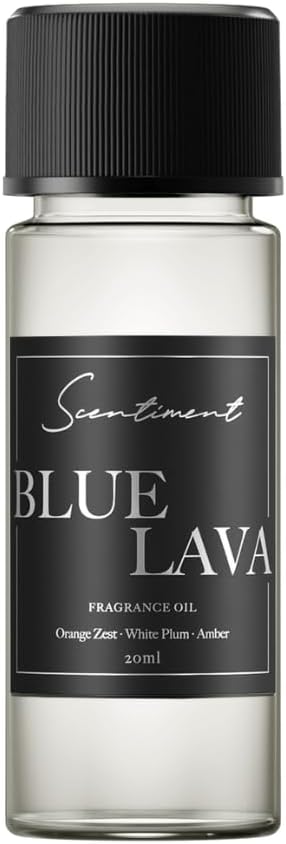 Blue Lava Designer Collection Diffuser Oils | Aromatherapy Home Fragrance | Luxurious Scent with Notes of Lime, Orange Zest, Cassis, Green Leaves (20 mL)