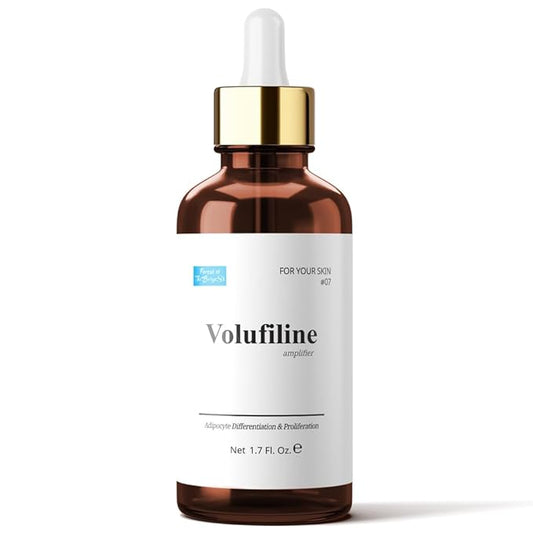 Volufiline Serum 1.7 fl. oz. / 50 ml/Volufiline Oil for face, breast, butt, Skin Elasticity, 100% Genuine, France Sederma, Cosmetic Ingredient booster korean volifiline glass bottle