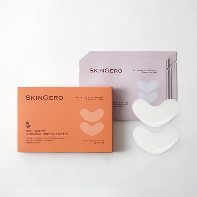 BRIGHT & GLOW REFRESHING HYDROGEL EYE PATCH (7 pairs)