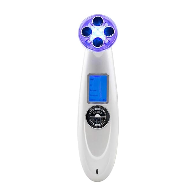 NORLANYA Facial Skin Care Time Master, Face Toning, Face Lift Device 5 Colors LED Photon Therapy Rechargeable
