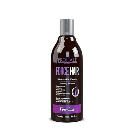 Prohall Cosmetic Force Hair Mask for Dry Damaged hair & Growth - Hair masks to Prevent Breakage & Thinning Hair, Hair Growth Products for Women and men, Natural Hair Mask (16.9 fl.oz)