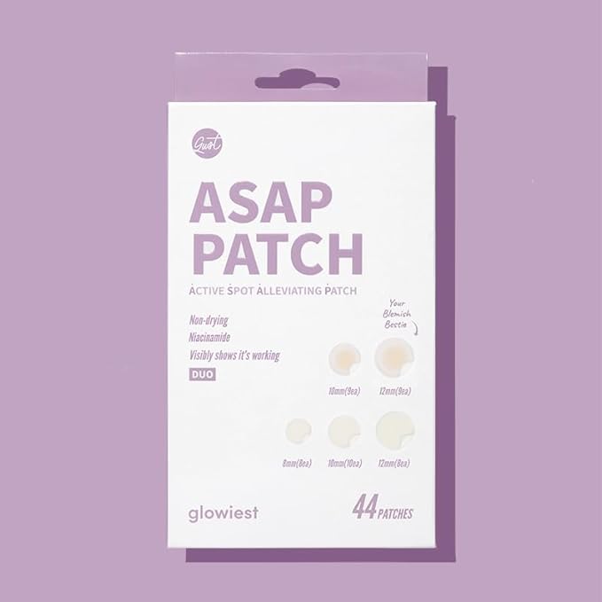 ASAP Active Spot Alleviating Patch 44 Patches (DUO) 8mm, 10mm, 12mm Spot patches - Premium Hydrocolloid Dressing Dots | Simple & Easy Active Treatment
